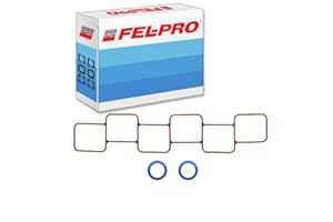 SIXITY AUTO Upper Fuel Injection Plenum Gasket Set compatible with Chrysler 300 3.5L V6 2005-2010