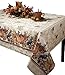 Benson Mills Jubilee Printed Jacquard Fabric Table Cloth, Fall, Harvest, and Thanksgiving Tablecloth (Jubilee, 60
