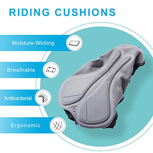 image for Santic Men's Cycling Pants 4D Padded Bicycle Tights Leggings for Outdo