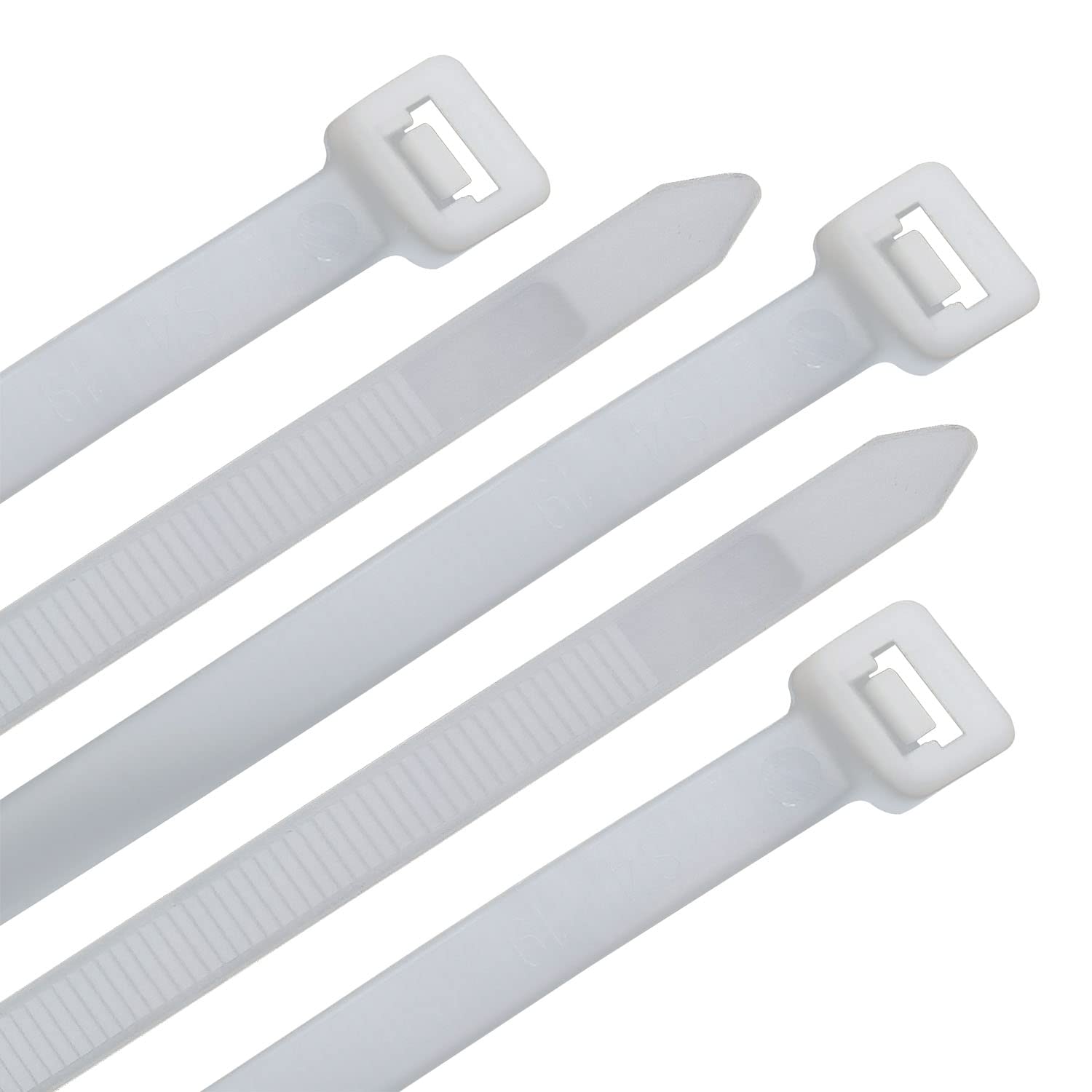 Heavy Duty Zip Ties 20 Inch Strong Large White Zip Ties 120 Lbs