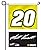 Matt Kenseth #20 Deluxe 2-Sided GARDEN Flag WITH METAL POLE Banner Nascar Racing