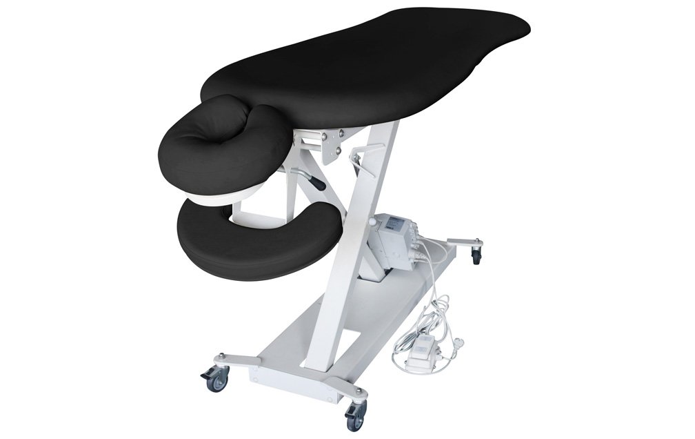 Standard Powerlift Hydraulic Massage Table (Black) Beauty