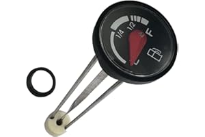 Recmod AM143170 Fuel Gauge for John Deere Gator Utility Vehicle TH TS TX 4X2 6X4 M-Gator AM121557 AM119966 AM133922 AM117650 