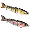 Ioffersuper-6-Multi-jointed-8-segement-Pike-Fishing-Lure-Swimbait-Crankbait-Hard-Bait-B