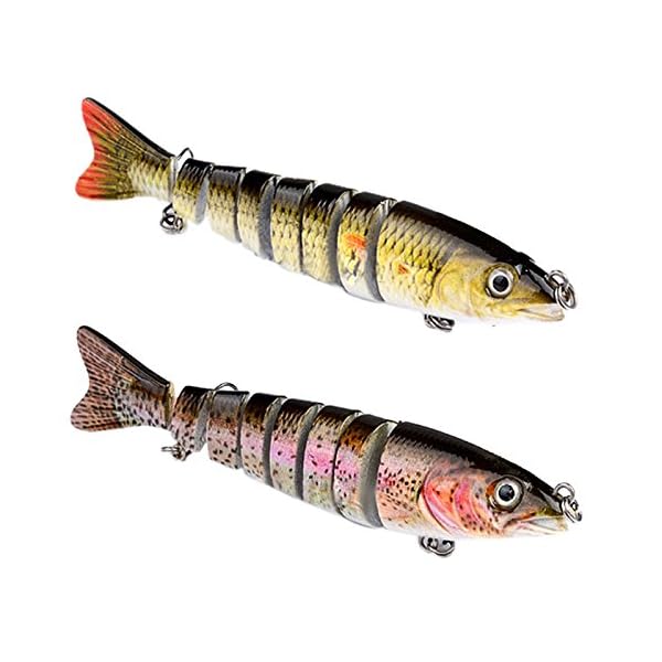 Ioffersuper-6-Multi-jointed-8-segement-Pike-Fishing-Lure-Swimbait-Crankbait-Hard-Bait-B