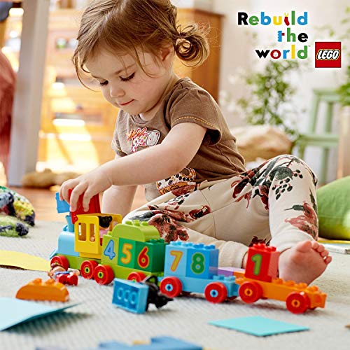 LEGO 10847 DUPLO Zahlenzug, Baby Spielzeug, Zug, Kinderspielzeug ab 1,5 Jahren, preisgekröntes Lernspielzeug, Motorikspielzeug – Bild 6
