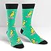 Sock It To Me Men's Banana Peeling Out Socks