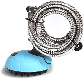 Citmage Pet Bath Hand Held Sprayer Shower Tool Water Pipe Brush Massage Shampoo Automatic Bathing Design Easy To Use Indoors Or Outdoors For Pets,Dogs,Cats (Blue)