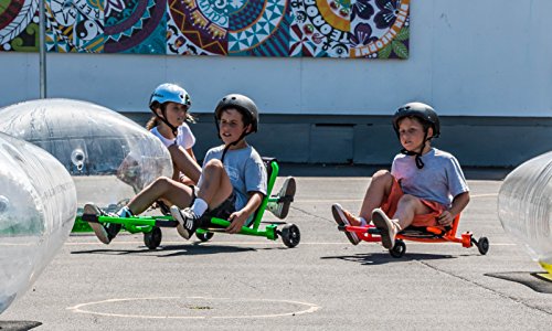 EzyRoller Classic - Orange - Ride On for Children Ages 4+ Years Old - New Twist on Scooter - Kids Move Using Right-Left Leg Movements to Push Foot Bar - Fun Play and Exercise for Boys and Girls - Thumbnail 4