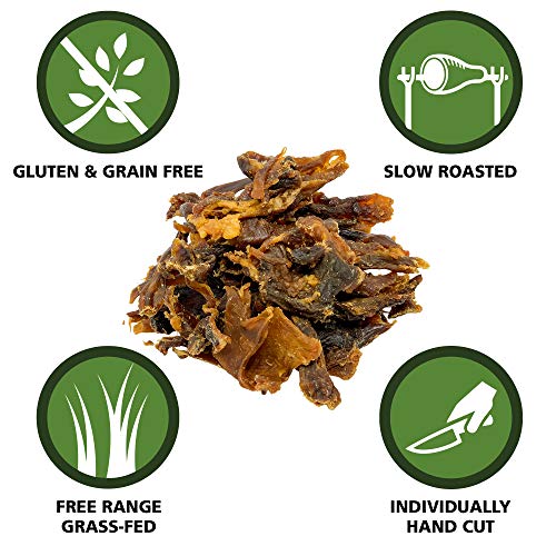 Outback Jack Water Buffalo Dog Jerky Treats & Dog Chews (100 All