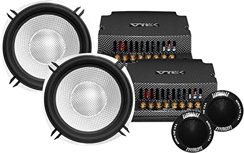 Earthquake Sound VTEK-MC5 5.25-inch 2-Way Component Set with Tweeters and Passive Xovers