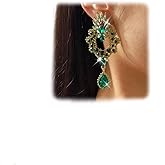 YERTTER Colorful Chandelier Crystal Dangle Earrings Drop Earrings Hangling Earrings Tassel Women Statement Earrings for Wedding Women Brides