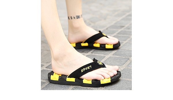 Haiyu flip flops for men Slippers Men'S 