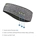 Blue ear BWH12 Music Sports Headbands Bluetooth Sweatbands For Outdoor Running Riding Hiking Walking Yoga Gym Fits For All Seasons (One Size Fits All, H12 Grey)