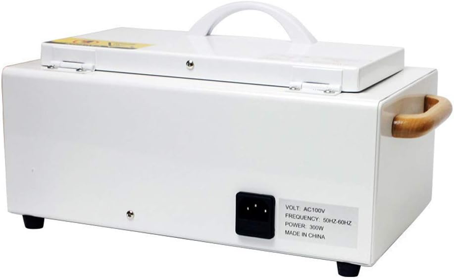 Soiiw CH-360T Heat Sterilizer 300W 1.5L w/Timer Disinfection Box Manicure Pedicure SPA Salon Equipment for Sundry Beauty Hair Nail Metal Tools with Handle: Home & Kitchen