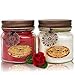 Way Out West Candles for Home Scented - Romantic Candle Set- Romantic Rose & White Jasmine - Great Candle Gift - Fragrant Soy Candles - Made in The USA