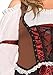 Leg Avenue Women's Plus Size Ruthless Pirate Wench, Multi, 3X/ 4X