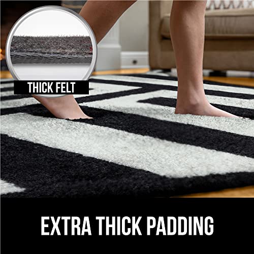 Gorilla Grip Felt and Natural Rubber Stay in Place Slip Resistant Rug