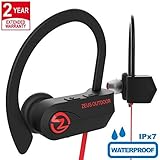 ZEUS Bluetooth Headphones Wireless - Mens Womens Running Headphones - Best Sports Wireless Earbuds Earphones - IPx7 Wireless In-ear Headphones - Sport Bluetooth Headphones for Women Men (up to 10 h)