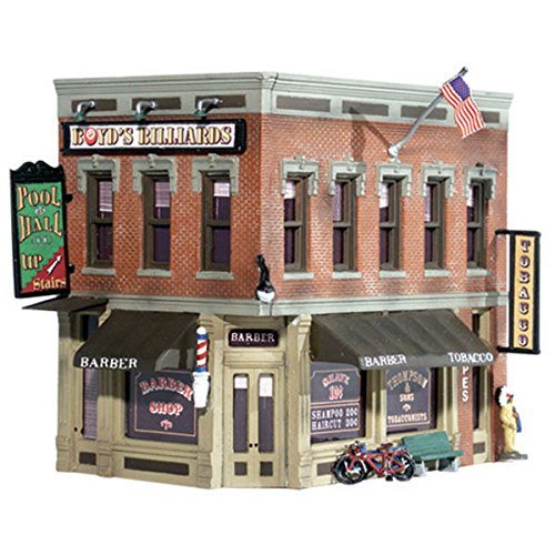 WOODLAND SCENICS BR5024 Built/Ready Corner Emporium HO WOOU5024