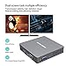 N34 Fanless Mini PC, 4GB/64GB, Support SSD, Apollo Lake Celeron N3450 (2M, up to 2.2 GHz) HD Graphics 500, 4K/ 1000M LAN/ 2.4G+5.8G WiFi/BT 4.0/ HDMI&VGA