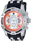 Invicta Men's Star Wars Stainless Steel Quartz Watch with Silicone Strap, Black, 25.8 (Model: 26177)