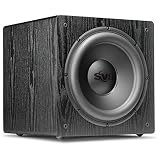SVS SB12-NSD 12" 400W Sealed Box Subwoofer (Premium Black Ash)