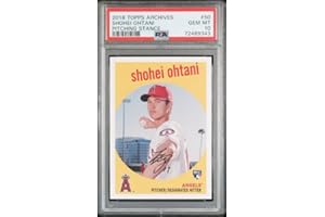 POWERS SPORTS MEMORABILIA Shohei Ohtani 2018 Topps Archives Baseball Rookie Card #50 Graded PSA 10