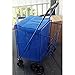 Folding Shopping Cart Liner Insert Cover Bag in Blue Color - Water Resistant With Top Cover (Liner Only, Shopping Cart Not Included) By Usa Cash and Carry