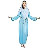 AilRabbit Virgin Mary Costume - biblical costumes for women,Halloween Christmas masquerade dance role-playing costume