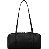 Swing Zip Shoulder Bag for Women Vegan Leather Shoulder Handbag Top-Handle Hobo Bags Trendy Purse