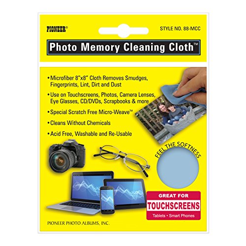 Pioneer Microfiber Photo Memory Cleaning Cloth