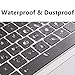 Se7enline Compatible with MacBook Pro Keyboard Cover for Mac Pro 13 inch 2022/2021/2020 & 16 inch 2019/2020 Model M1 M2 A2338/A2141/A2289/A2251 with Touch Bar, Frost Transparent