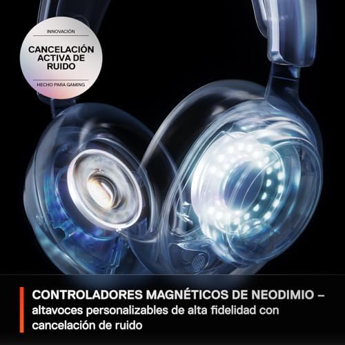 Arctis Nova Pro Wireless X - auriculares gaming multisistema Xbox - Controladores magnéticos de neodimio - Cancelación de ruido - Infinity Power System - Xbox, PC, PS5, PS4, Switch, móvil