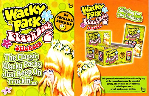 Topps Wacky Pack Flashback Series 2 Full Box of 24