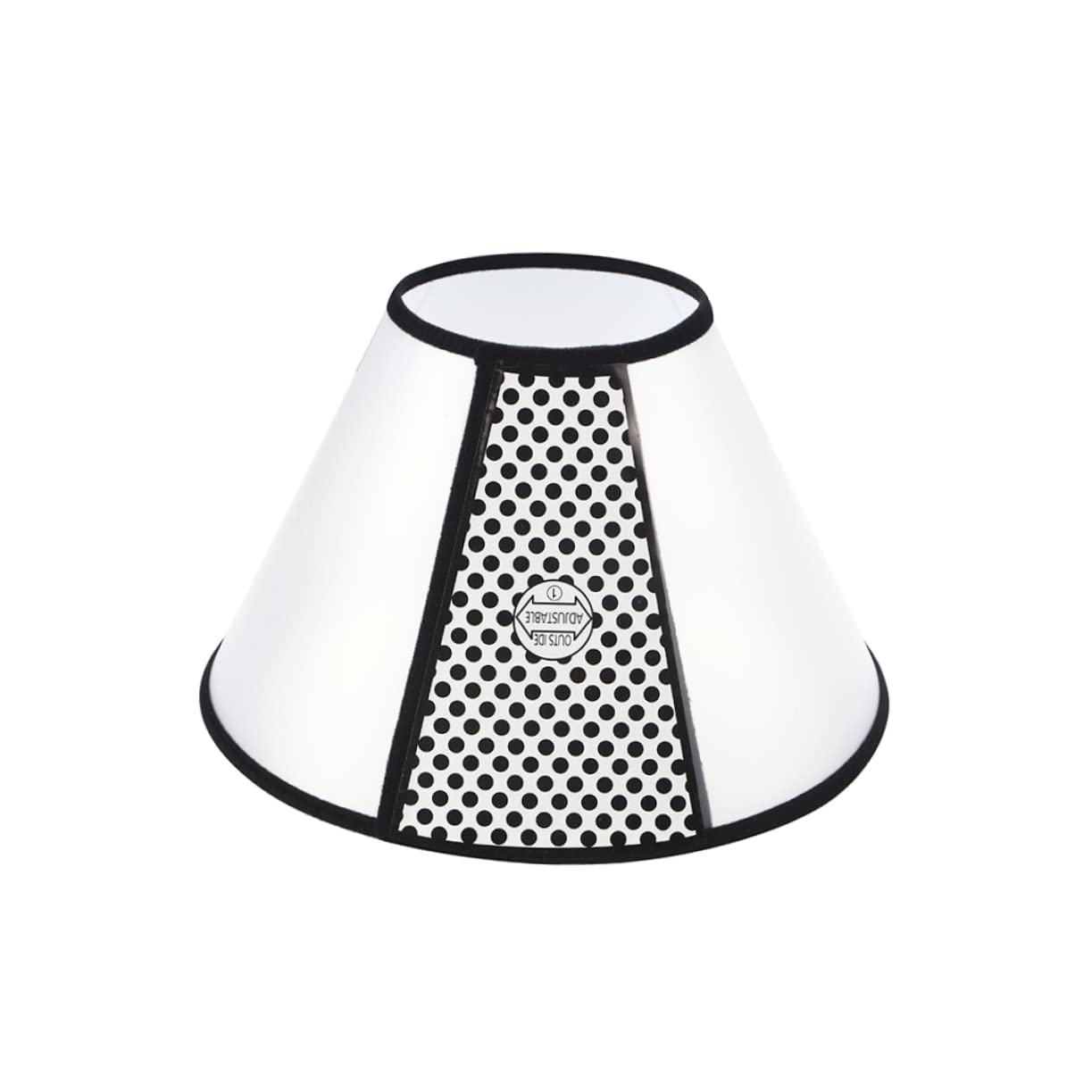 FRCOLOR Adjustable Pet Cone Lightweight Dog Cone Cat Neck Collar