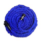 KLAREN Garden Hose, Expandable Garden Hose, 25ft Expanding Garden Hose Lightweight Durable Heavy Duty Flexible Pressure Washer Water Hose for Car Wash Cleaning Watering Lawn Garden Plants