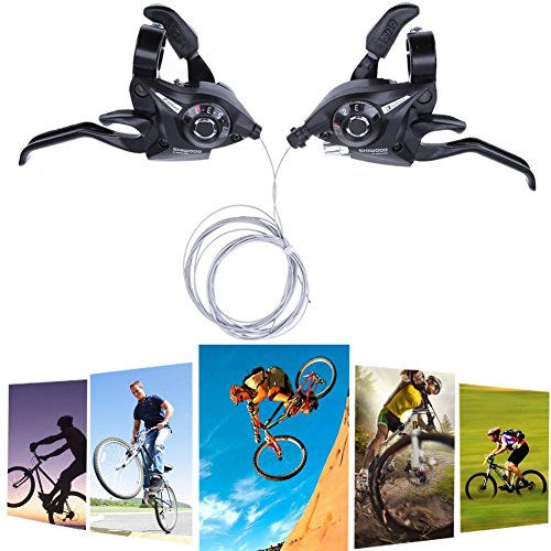 Alloet 21 Speed Bicycle Shifter Brake Conjoined DIP Derailleurs Mountain Bike Hand