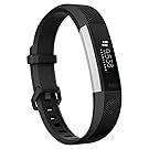 Fitbit Alta HR Fitness Wristband - Black, Large (6.7-8.1 in)