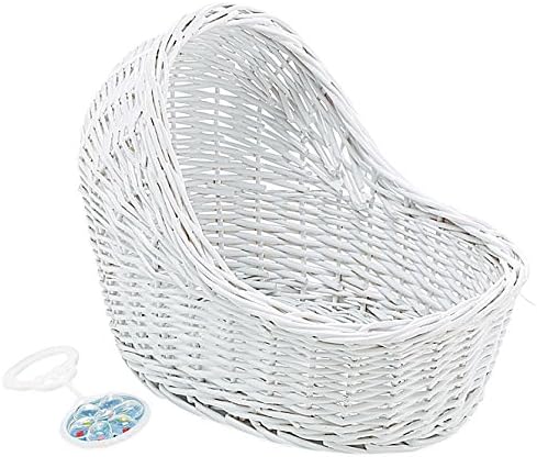 White wicker bassinet Clearance