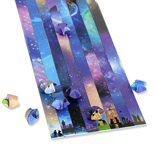 TangTanger 1360 Sheets Origami Paper Stars Beautiful Sky Colors DIY Hand Crafts Origami Lucky Star Paper