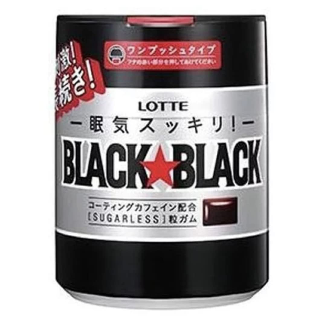 ロッテ ブラックブラック 粒 ワンプッシュボトル 140g×6個入商品画像