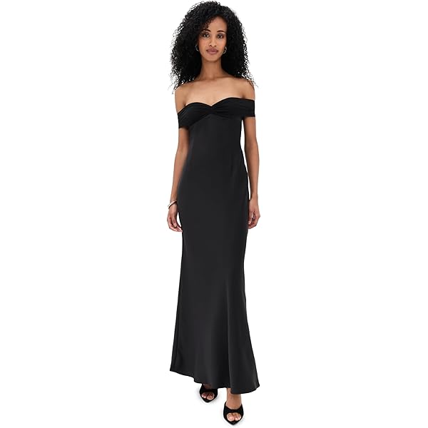 knee length dresses for ladies DISTRICT MAXI