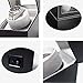 Jolitac Automatic Single Watch Winder for Men in Black Leather, w/Adjustable Watch Pillows, Fit Lady and Man Automatic Watches