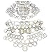 Scarf Jewelry Wholesale Scarf Components Slides Rings Craft Supply 82pcs Super Package