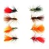 Flyafish-32pcs-Woll-Bug-Wet-Fly-Lure-with-Copper-Beads