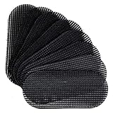 Pro Barber - Hair Gripper, Hair Pad, Hair Grip, Black, Pack of 8 Hair Grips
