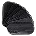 Pro Barber Hair Pad, Black, Pack of 8 Hair Pads