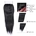 Brazilian Straight Hair 3 Bundles with 4x4 Lace Closure Free Part Double Weft 10A 100% Unprocessed Virgin Remy Straight Human Hair Bundles with Closure for Black Women(14 16 18+12'' Closure)