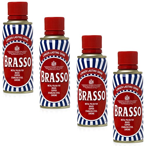 Brasso Metal Polish Liquid for Brass Copper Stainless Steel Chrome